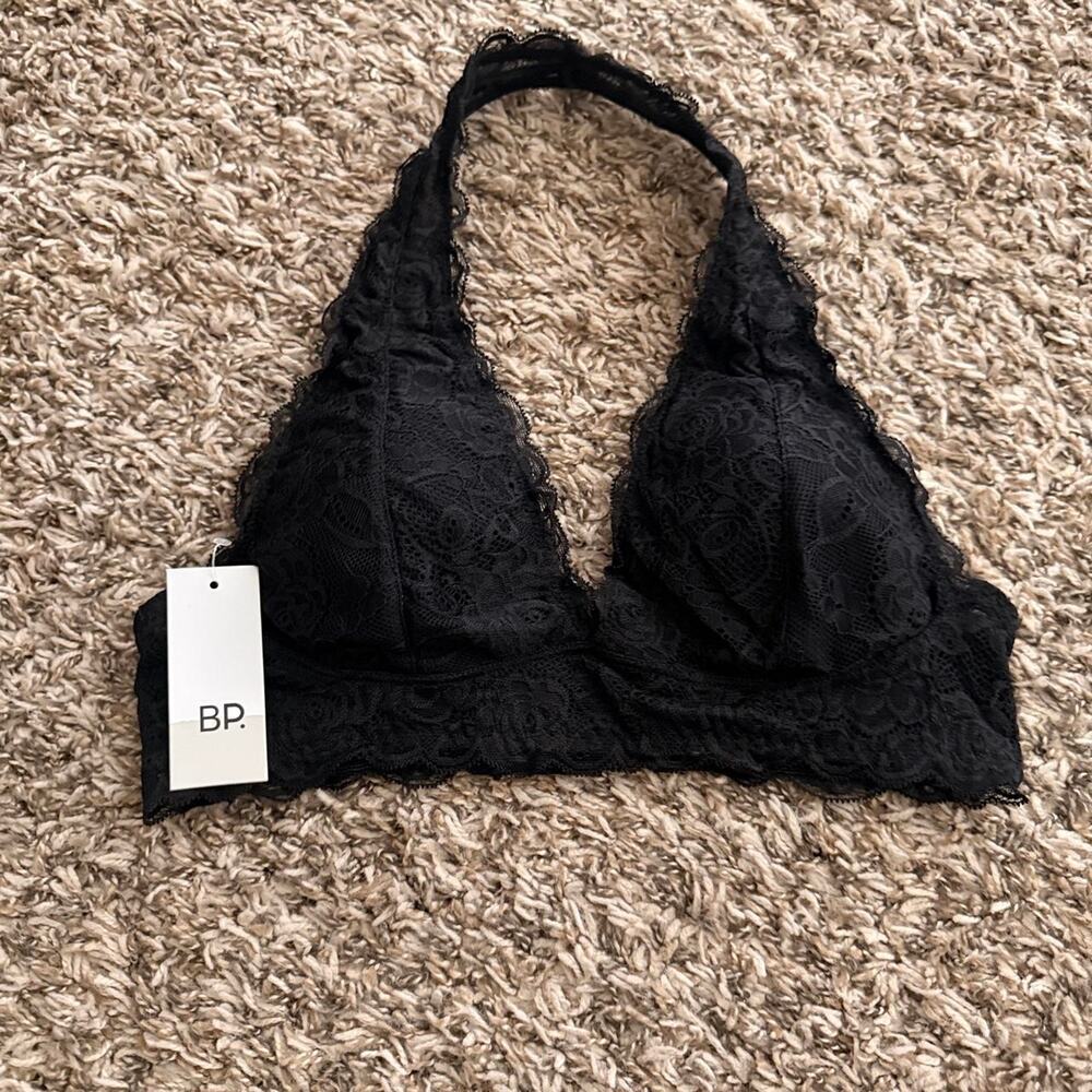 BP Black Lace Bralette - M